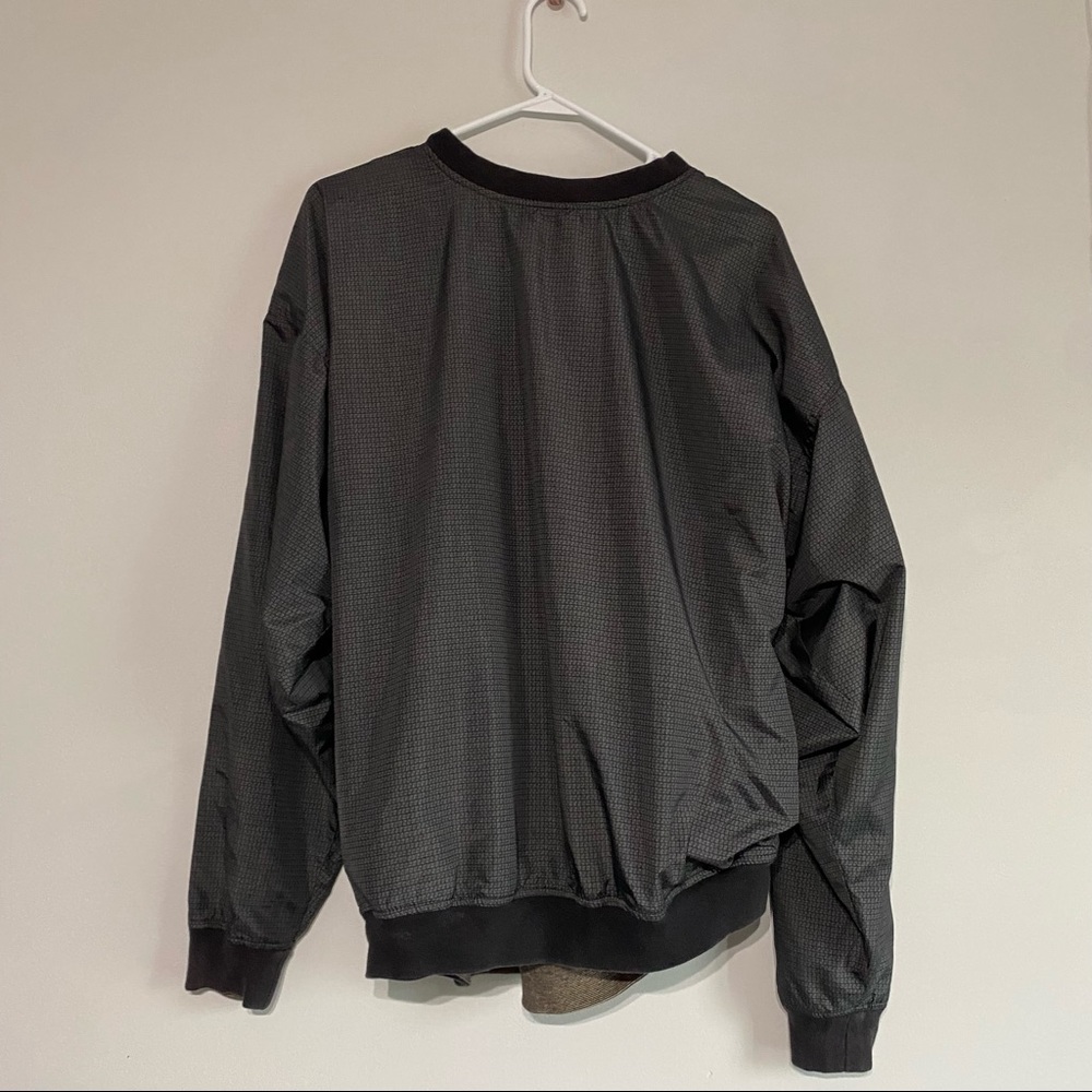 windbreaker fleece sweater
